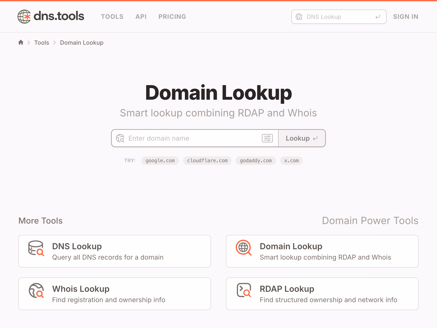 DNS.Tools screenshot 1 of 4