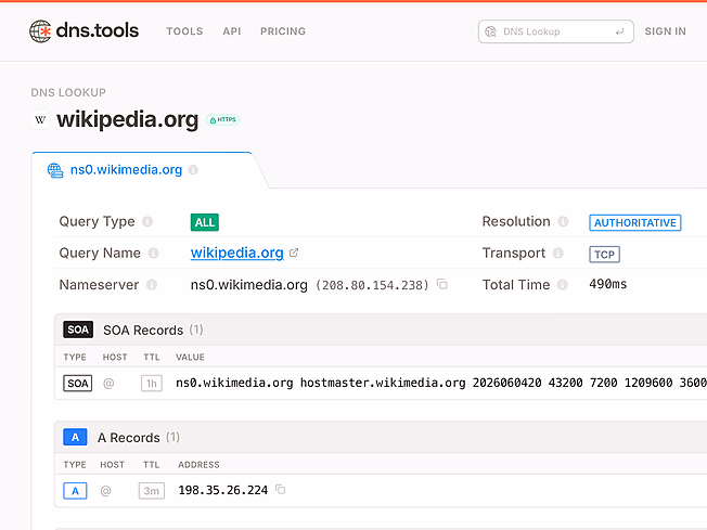 DNS.Tools screenshot