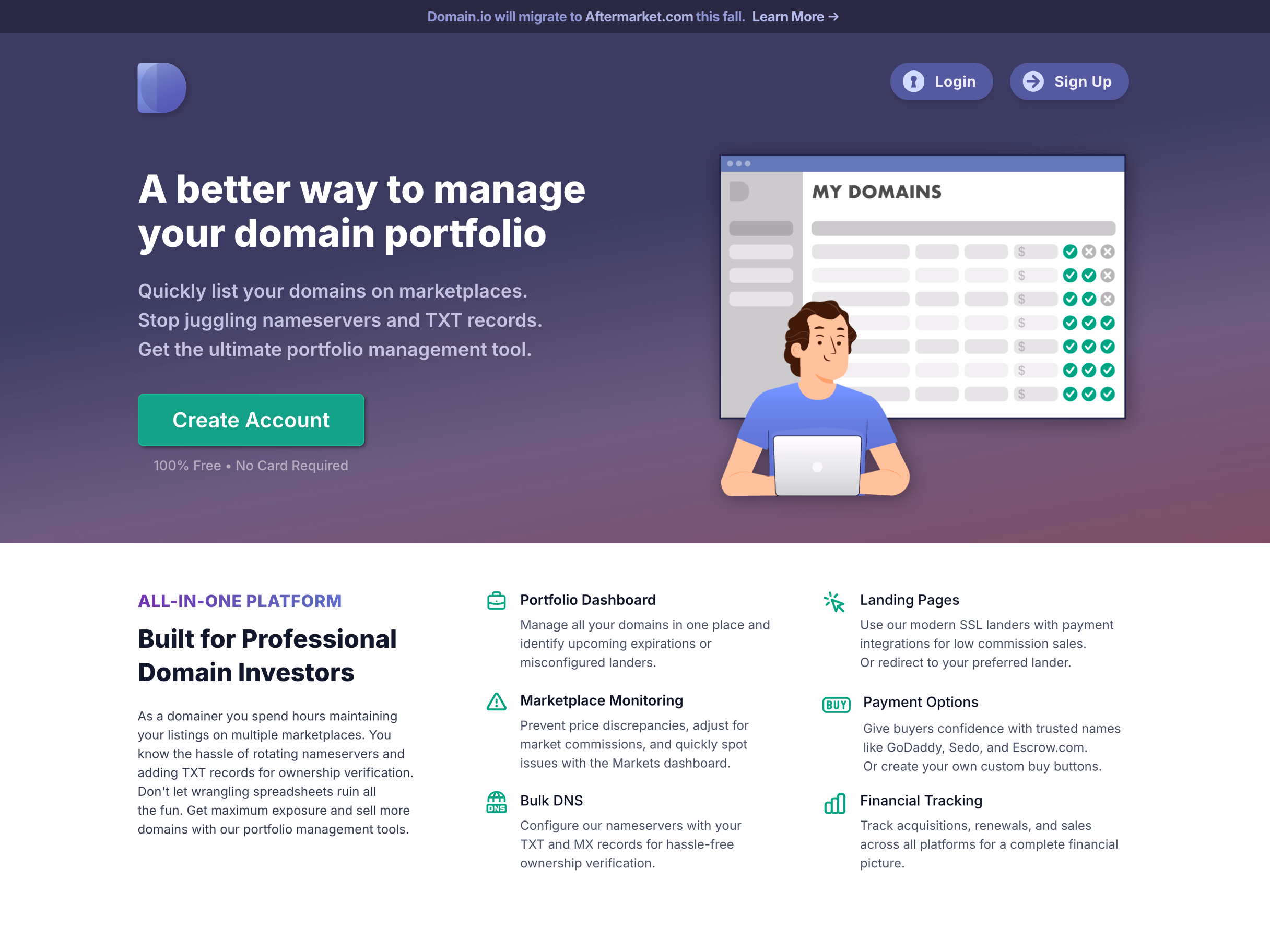 Domain.io screenshot 1 of 6