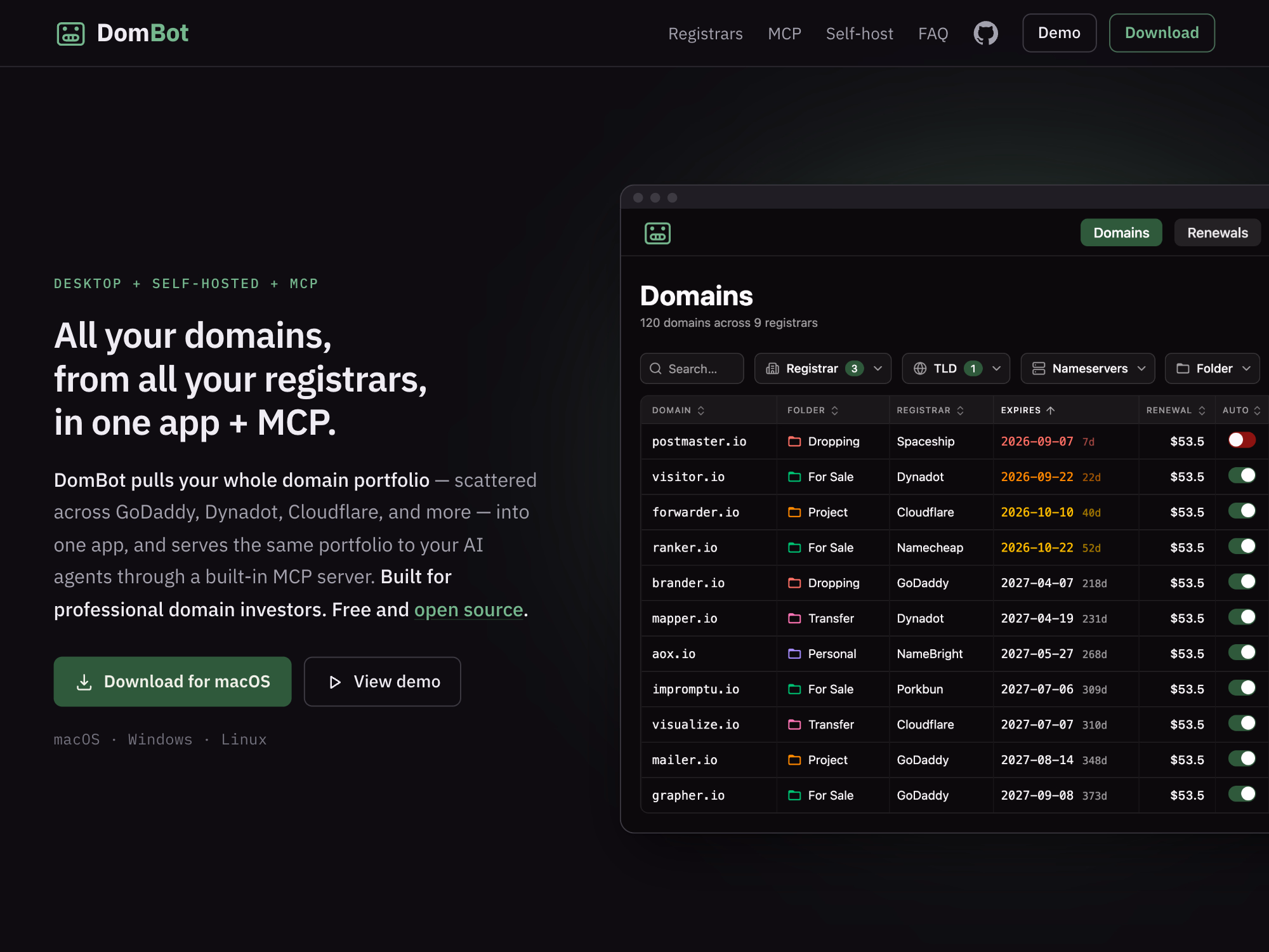 DomBot screenshot 1 of 3