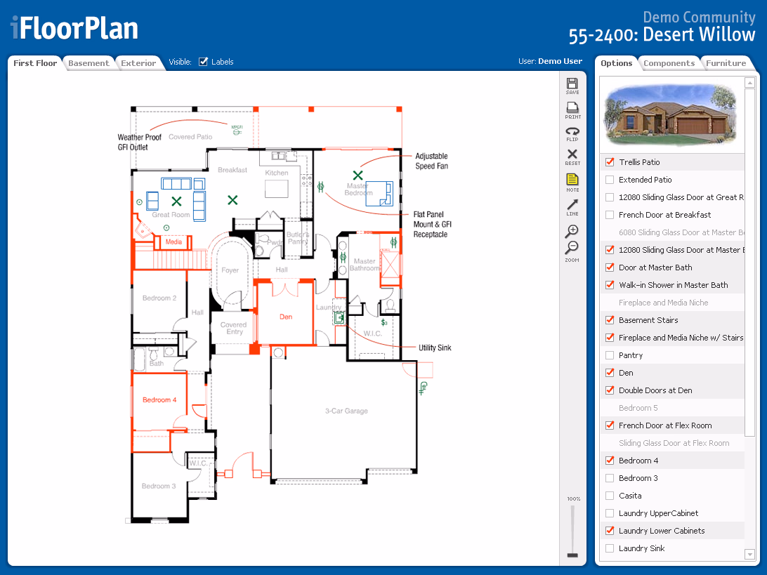 iFloorplan screenshot 1 of 3
