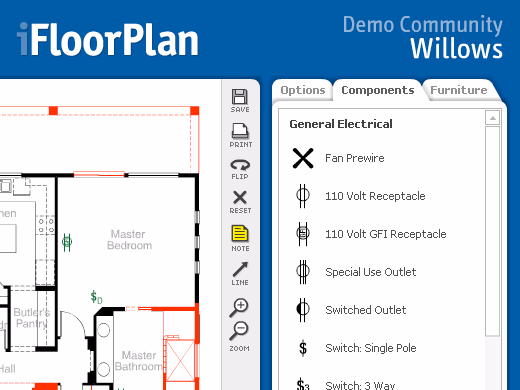 iFloorplan screenshot